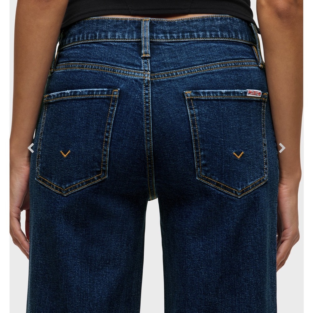NWT Hudson Jeans Rosalie High-Rise Wide-Leg Ankle Jeans - Picture 6 of 12